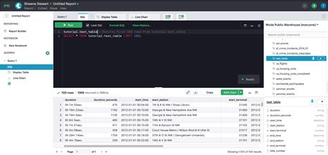 mode sql tutorial